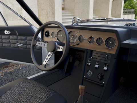 UVMV 1100GT 1970 3D Model