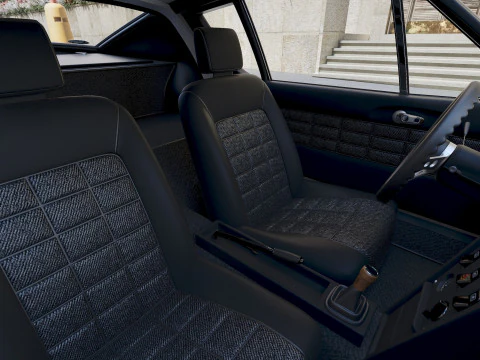 UVMV 1100GT 1970 Modello 3D