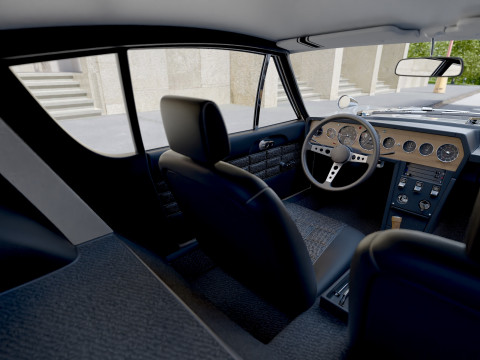 UVMV 1100GT 1970 3D Model