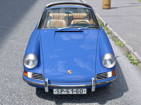 Porsche 911 Targa 1965 3Dモデル