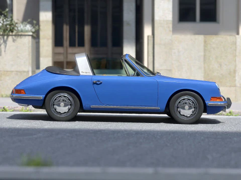 ポルシェ 911 タルガ 1965 3Dモデル