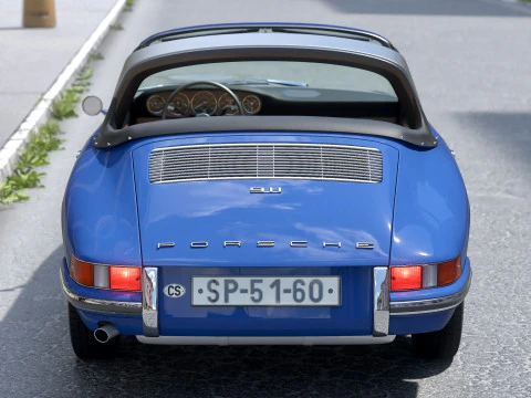 ポルシェ 911 タルガ 1965 3Dモデル