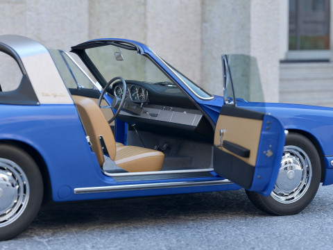 Porsche 911 Targa 1965 3Dモデル