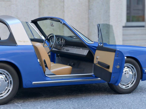 ポルシェ 911 タルガ 1965 3Dモデル