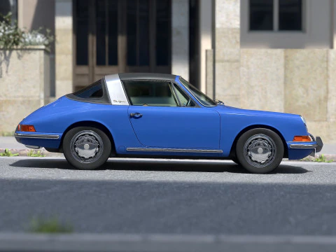 ポルシェ 911 タルガ 1965 3Dモデル