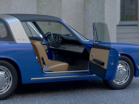 ポルシェ 911 タルガ 1965 3Dモデル