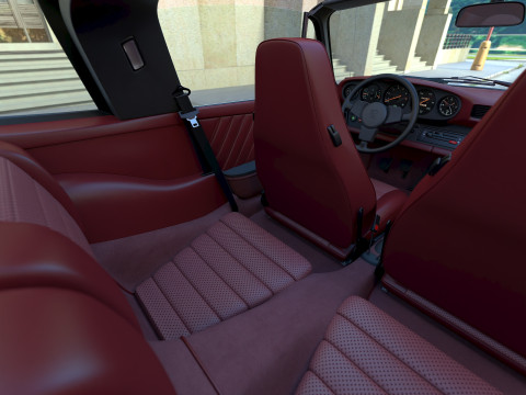 Porsche 911 Targa 1976 3D Model