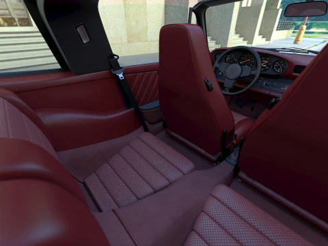 पोर्शे 911 टार्गा 1976 3D मॉडल