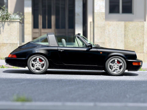 Porsche 911 Targa 1990 3D Model