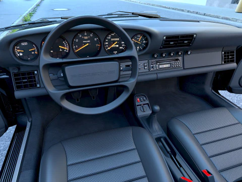 Porsche 911 Targa 1990 3D Model