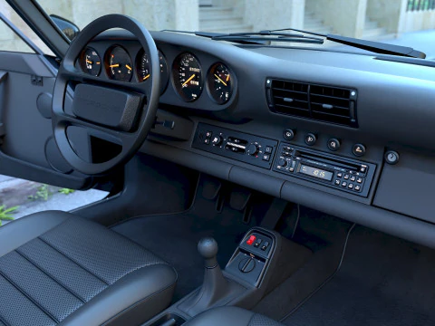 Porsche 911 Targa 1990 3D Model