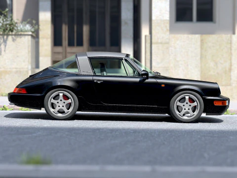 Porsche 911 Targa 1990 3D Model