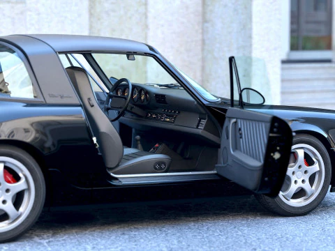 Porsche 911 Targa 1990 3D Model
