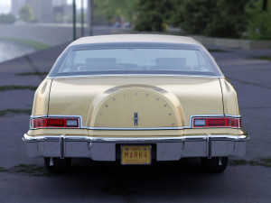 continental mark iv 1974 3D Модель
