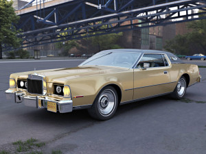 continental mark iv 1974 3D Модель