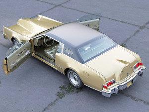 continental mark iv 1974 3D Модель
