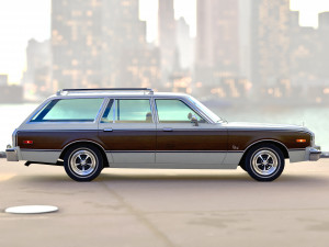 Plymouth volare wagon 1976 3D Модель