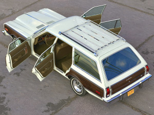 Plymouth volare wagon 1976 3D Модель