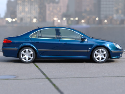 Peugeot 607 1999 Modello 3D