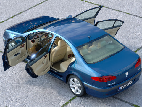 Peugeot 607 1999 Modello 3D