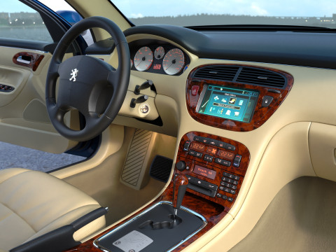 Peugeot 607 1999 Modello 3D