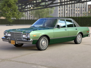 Plymouth Volare 1976 3D Model