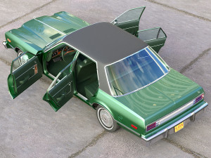Plymouth Volare 1976 3D Model