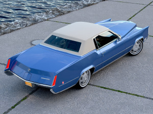 Cadillac Eldorado 1968 3D 모델