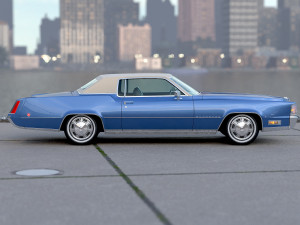 Cadillac Eldorado 1968 3D 모델