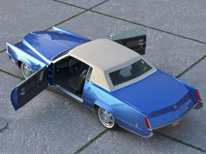 Cadillac Eldorado 1968 3D 모델
