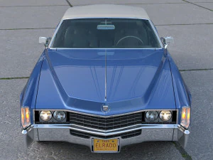 Cadillac Eldorado 1968 Modelo 3D