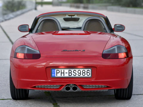 Porsche Boxster S 2003 3D Model