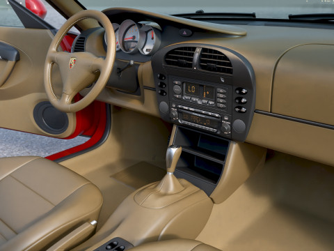 Porsche Boxster S 2003 3D Модель