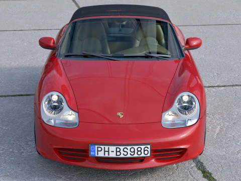 Porsche Boxster S 2003 3D Model