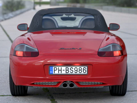Porsche Boxster S 2003 3D Model
