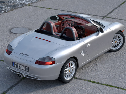 Porsche Boxster 2003 3D Model