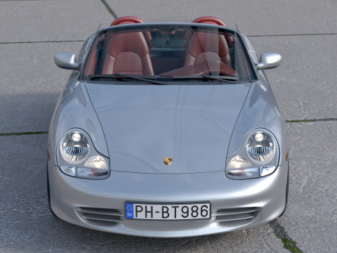 Porsche Boxster 2003 3D Model