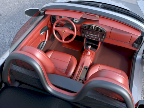 Porsche Boxster 2003 3D Model
