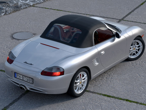 Porsche Boxster 2003 3D Model