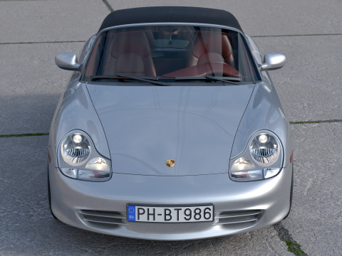 Porsche Boxster 2003 3D Model
