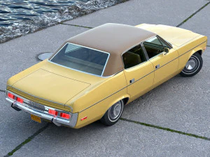 AMC Matador 1972 3D Model