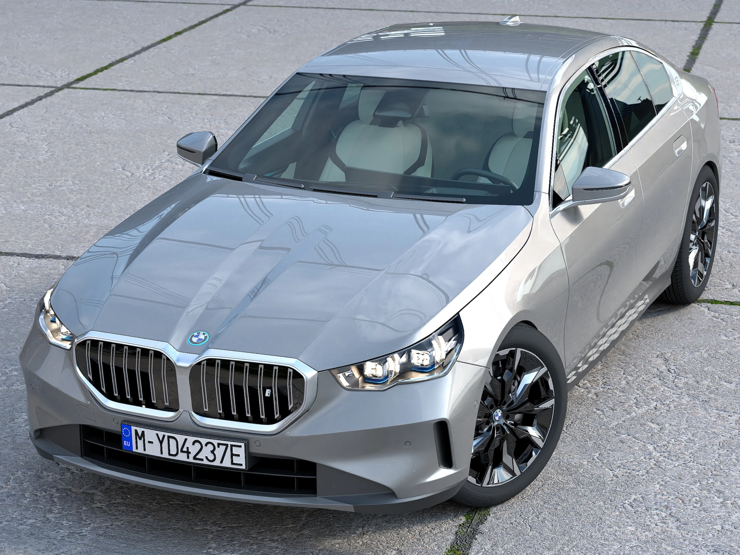 I5 G60 Sedan 2024 Model 3D .c4d .max .obj .3ds .fbx .stl .blend 