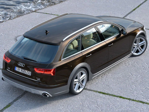 Audi A6 Allroad 2016 Modello 3D
