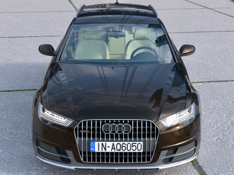 Audi A6 Allroad 2016 Modello 3D