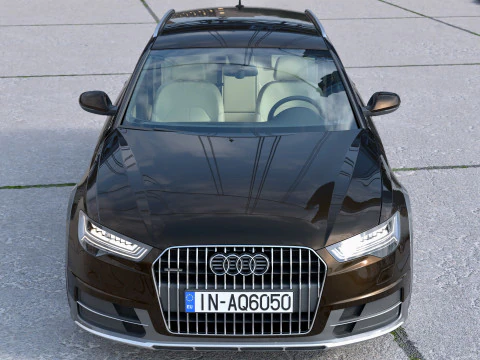 Audi A6 Allroad 2016 Modello 3D