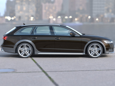 Audi A6 Allroad 2016 Modello 3D