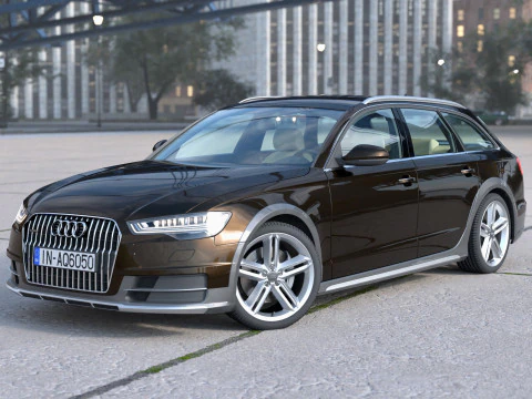 Audi A6 Allroad 2016 Modello 3D
