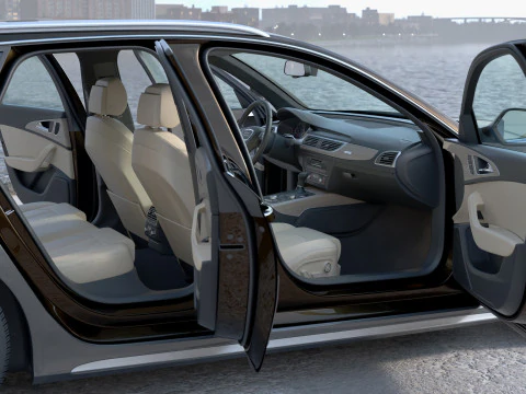 Audi A6 Allroad 2016 Modello 3D