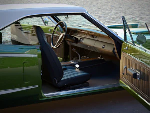 Dodge coronet super bee 1970 3D Model