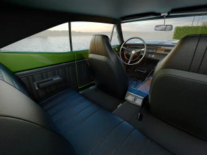 Dodge coronet super bee 1970 3D Model